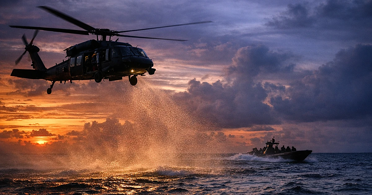 Black Hawk Seizes 391 Pounds Cocaine Off Puerto Rico