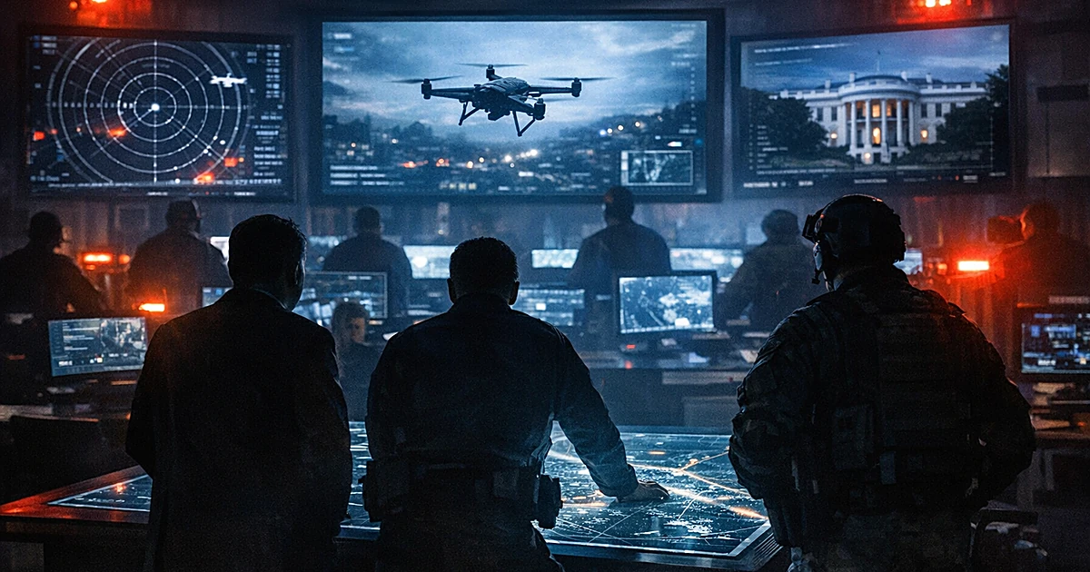 FBI Stops Drone Bomb Plot at White House UFC Event